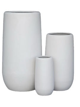 East Short Pot White